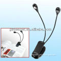 Two Head LED Booklight with Clip